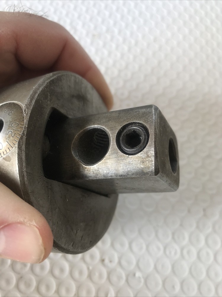 Micro BORING HEAD Unbranded 3/4” Shank 1/2” Tooling Capacity