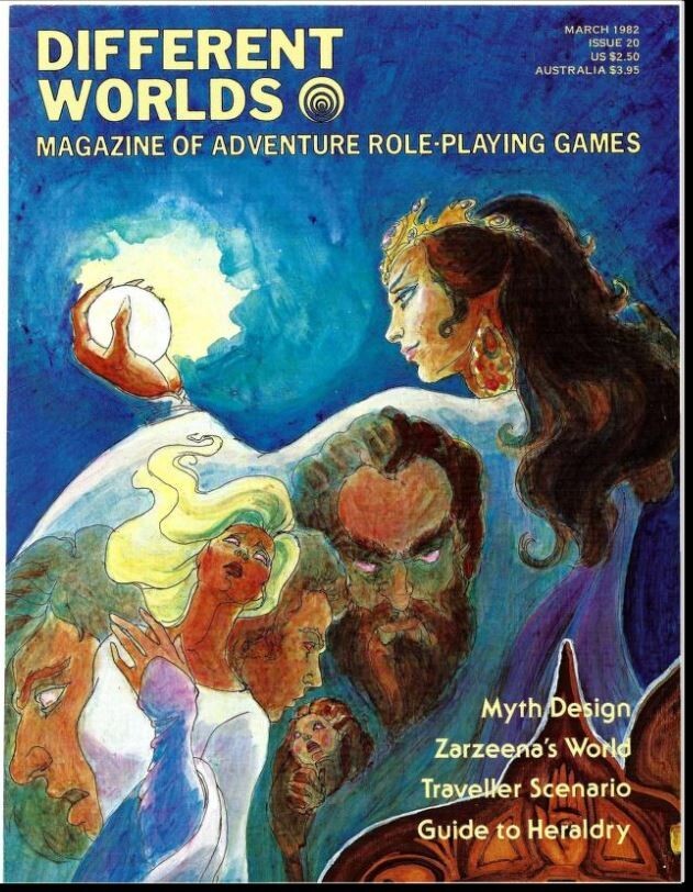 DIFFERENT WORLDS RPG MAGAZINE 30 Unique Issues On USB Flash Drive