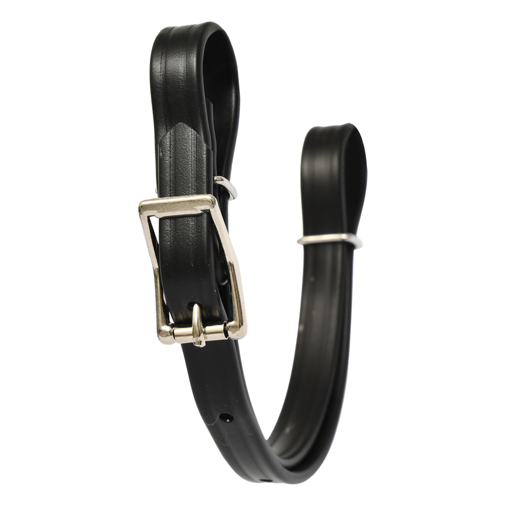 READY MADE- Horse size Black CURB STRAP