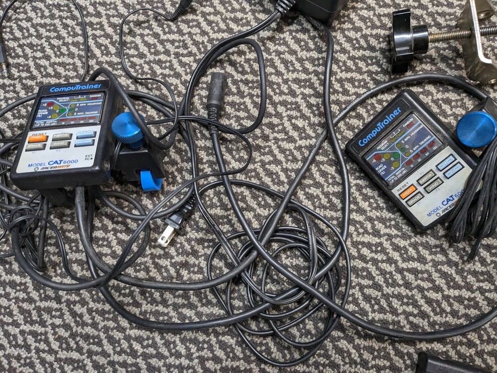 CompuTrainer RacerMate Bike Trainer with CAT 6000 Controller Commodore 64!