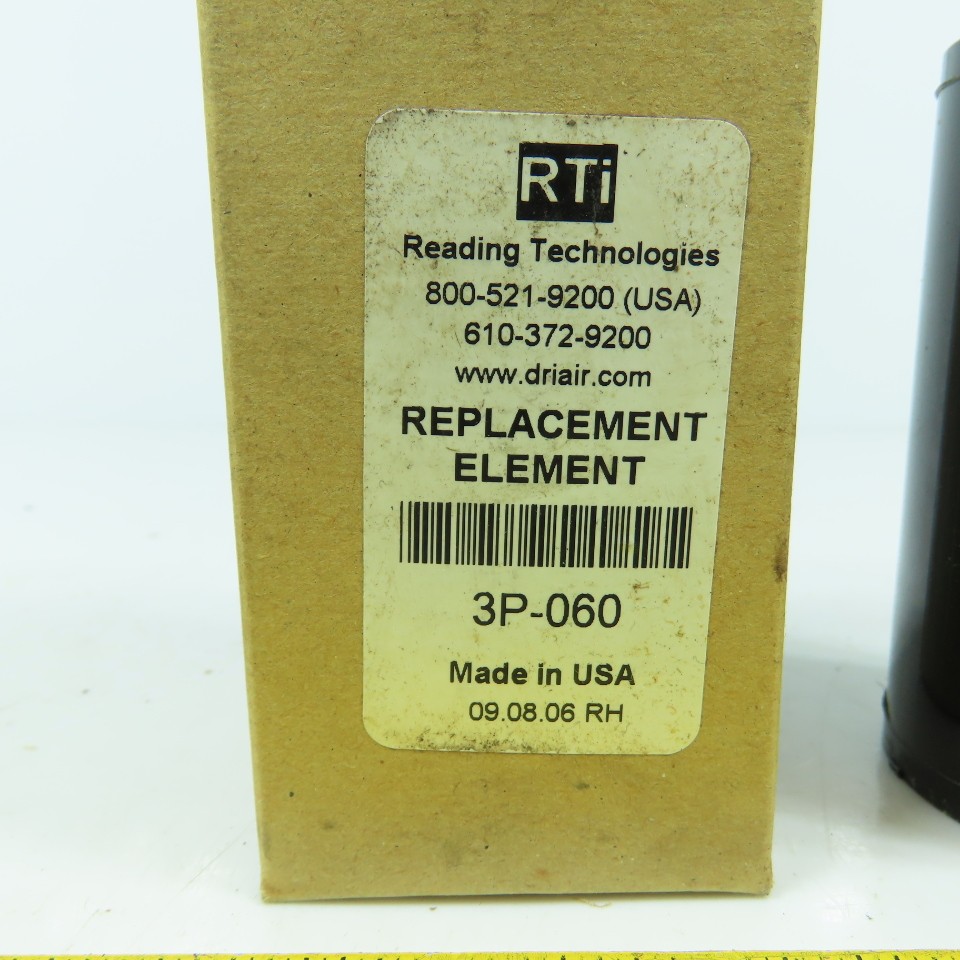 Reading Technologies 3P-060 3P Eliminizer Filter Element NEW