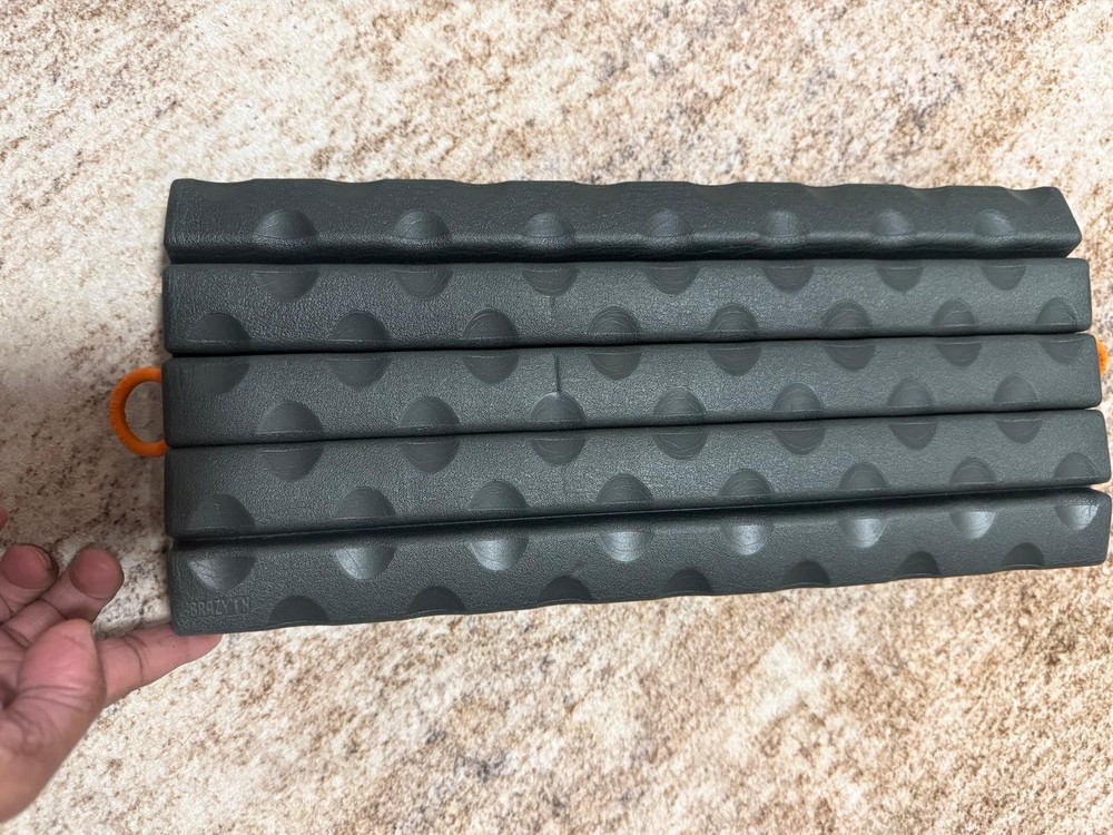 Brazyn Morph Foam Roller Collapsible Travel Stretch Workout 14" Alpha Midnight