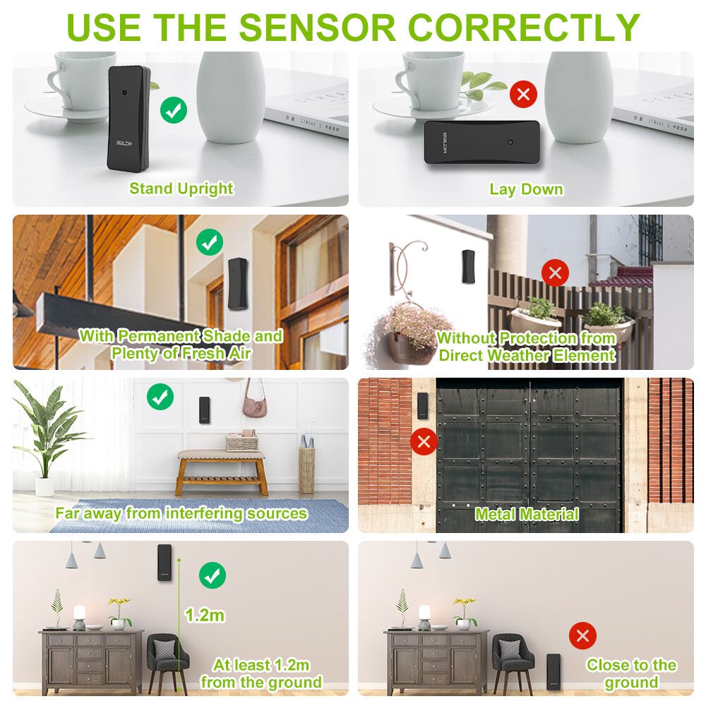 BALDR E666TH SENSOR FOR WEATHER STATION(PRO VERSION) EXTRA
