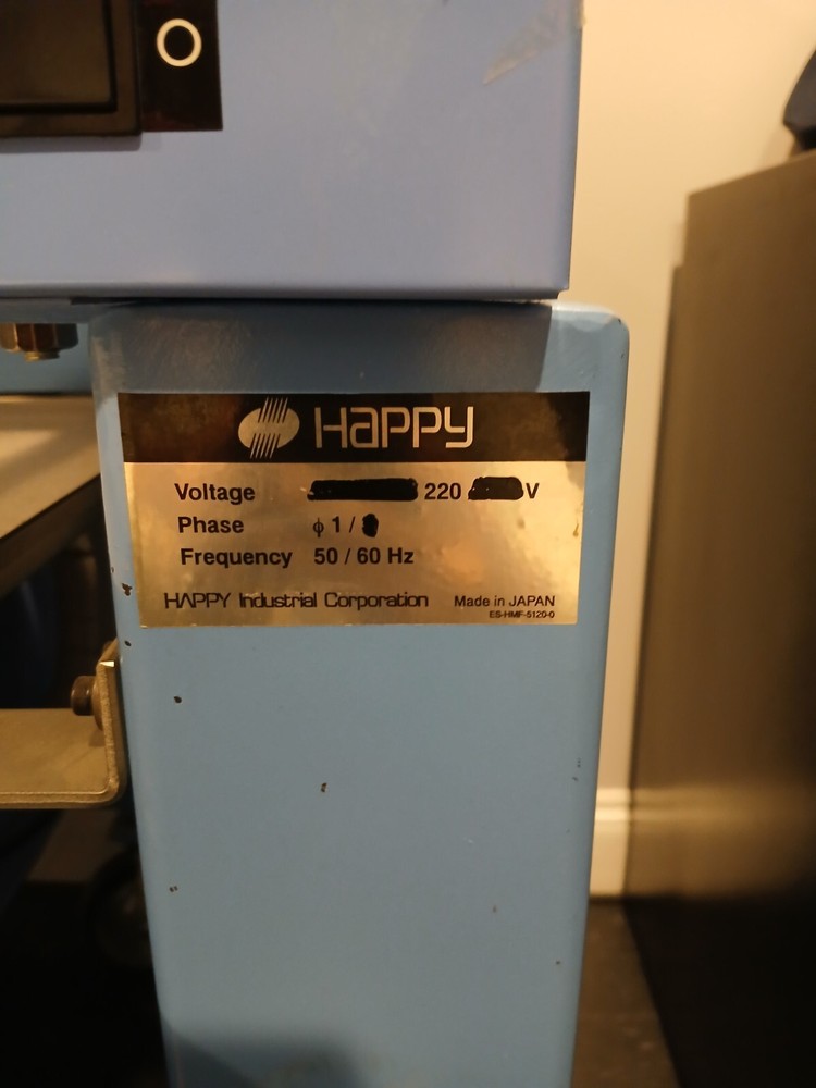 2 head happy japan embroidery machine