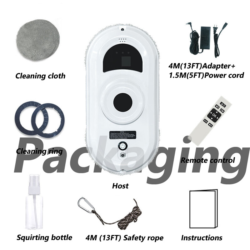 220V/110V Automatic Cleaning Machine Remote Control Smart Window Cleaner Robot