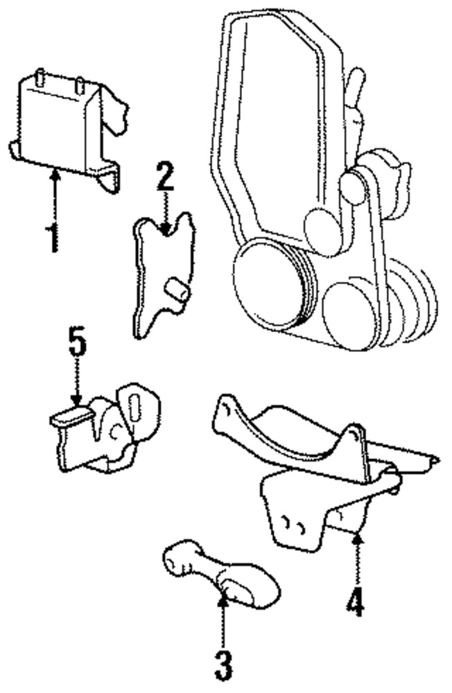 Genuine GM Mount 22175102
