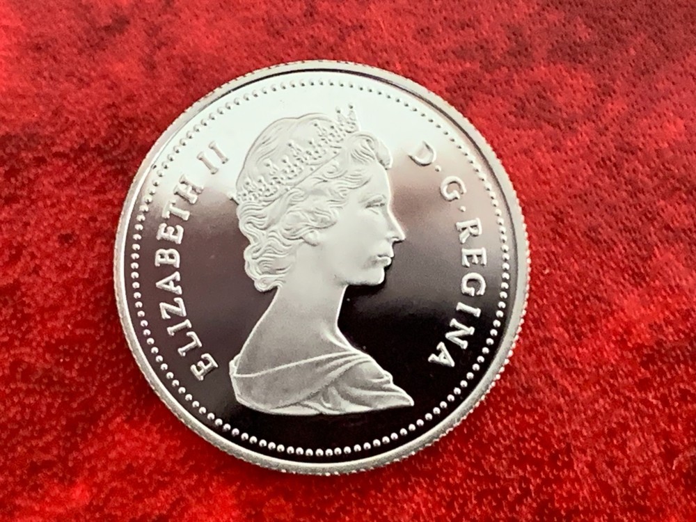 Canada 50 Cent 1988 Proof Coin-Uncirculated