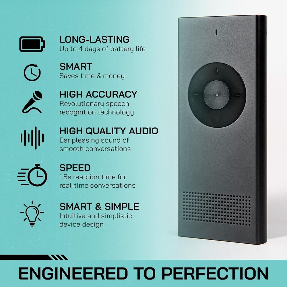 [SEALED] Poliglu Instant Two-Way Language Translator