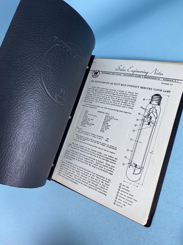 Westinghouse Sales Engineering Notes 1930-40s