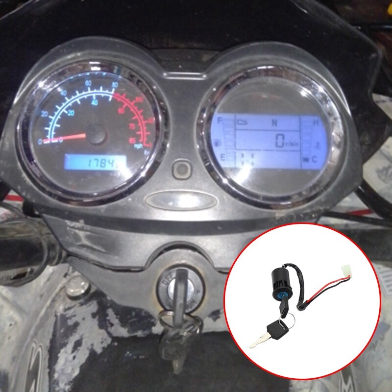 1 Set ATV Pull Dunf Key Switch Universal Adjustment 2 Wire Switch 9036-