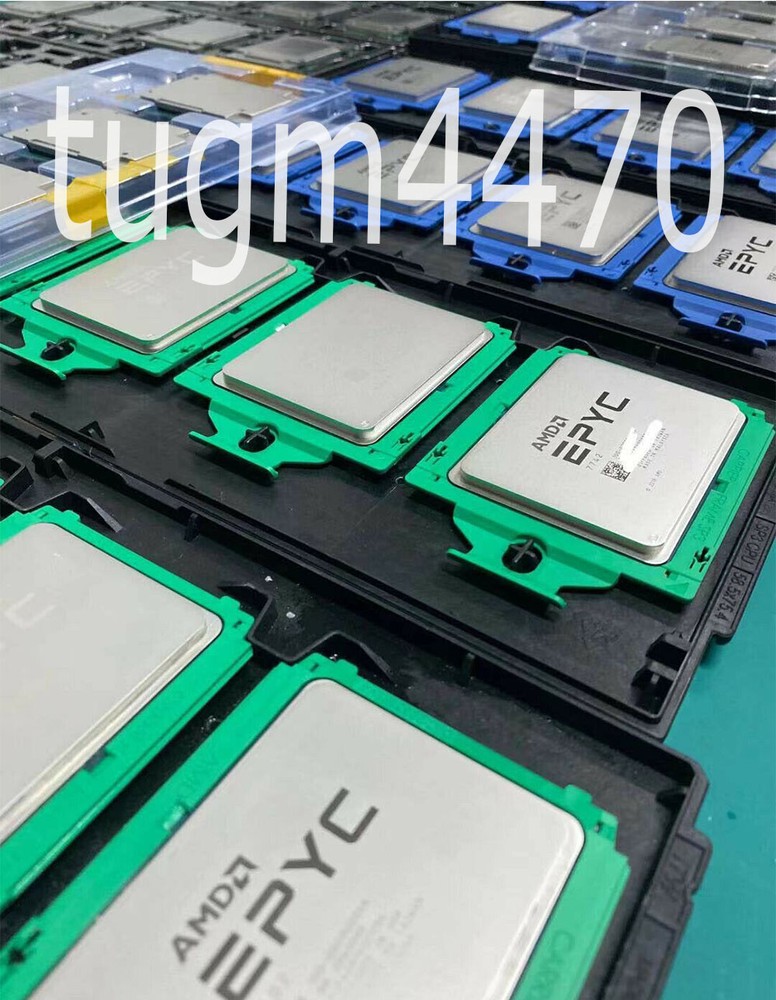 AMD epyc 7502 official version CPU processor 2.5ghz 32 core 128mb cache sp3 180w