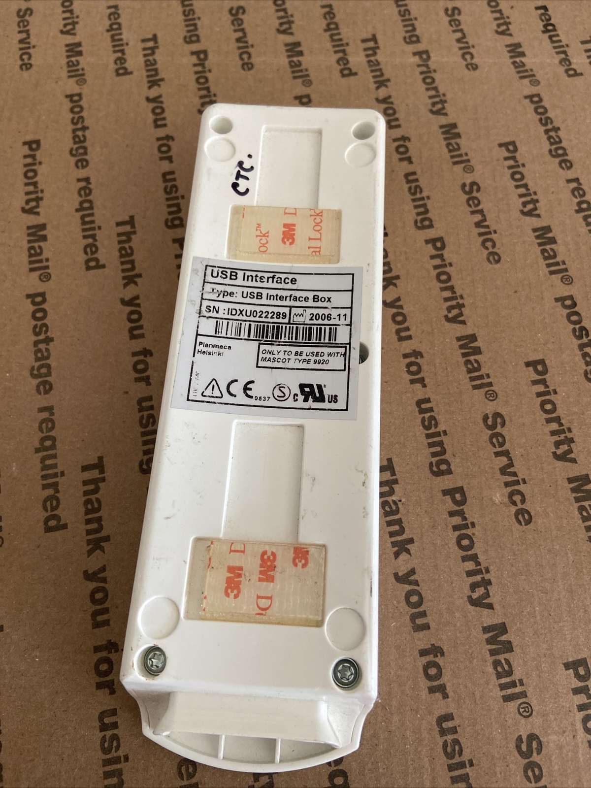 Planmeca Usb Interface Type: USB Interface Box Only Used With Mascot Type 9920