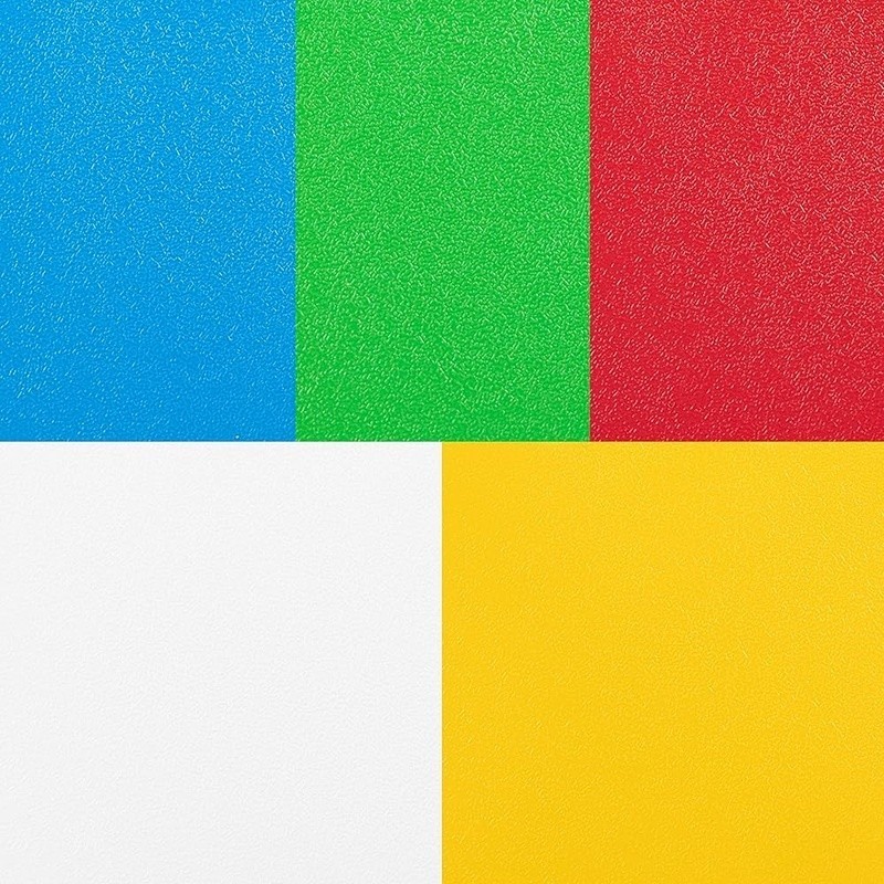 Stackable Plastic Kid Stools Set of 5 Durable Lightweight Classroom Library New