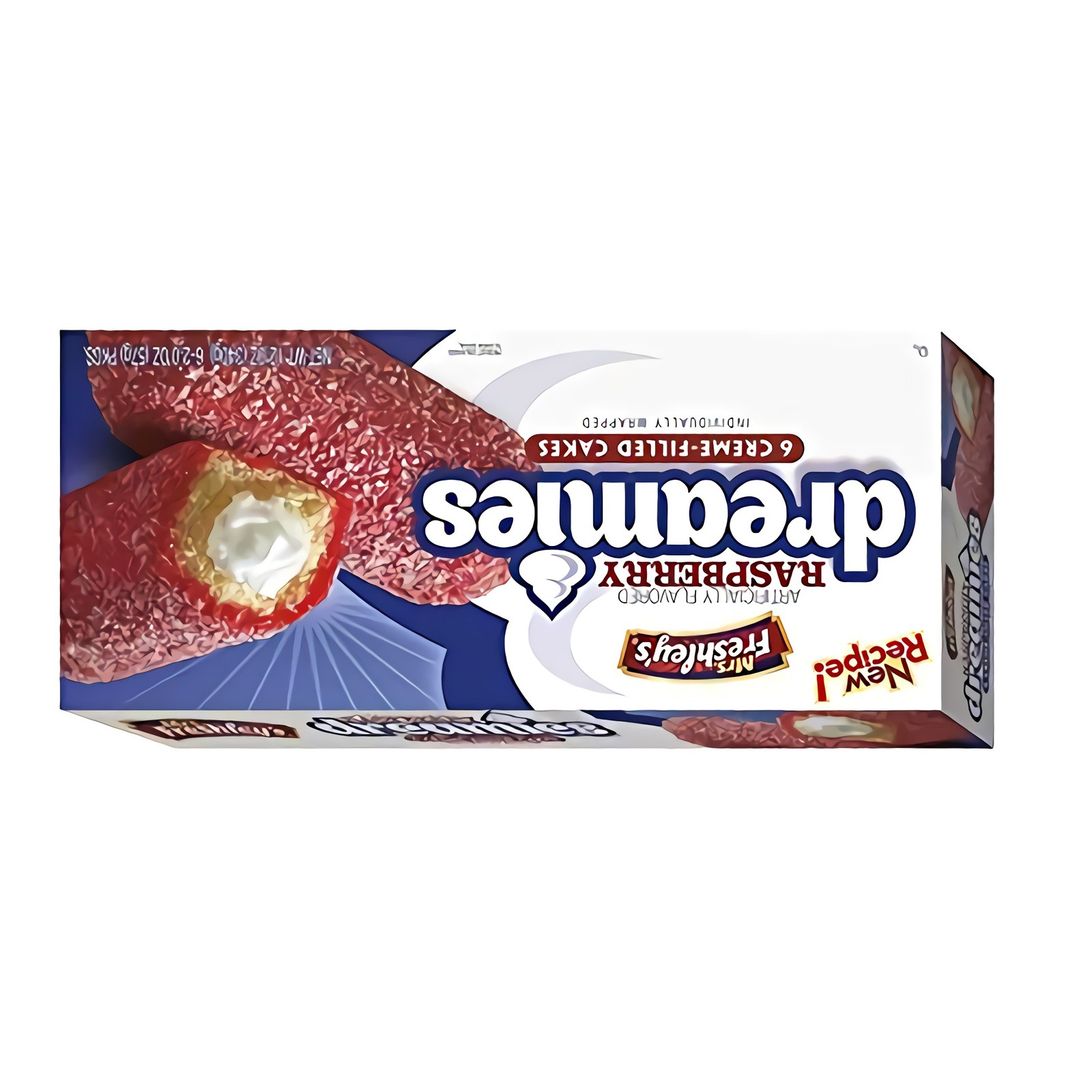 Mrs. Freshley's Raspberry Dreamies | 2 Oz | Pack of 18