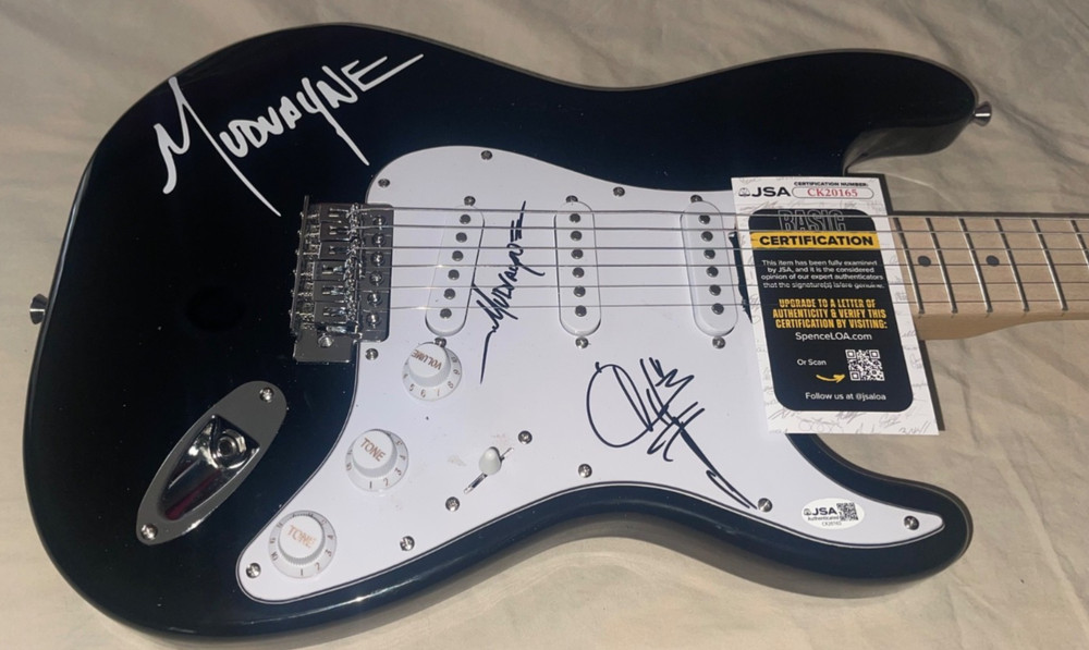 Chad Gray Mudvayne Hellyeah! Signed Electric Guitar Autographed JSA