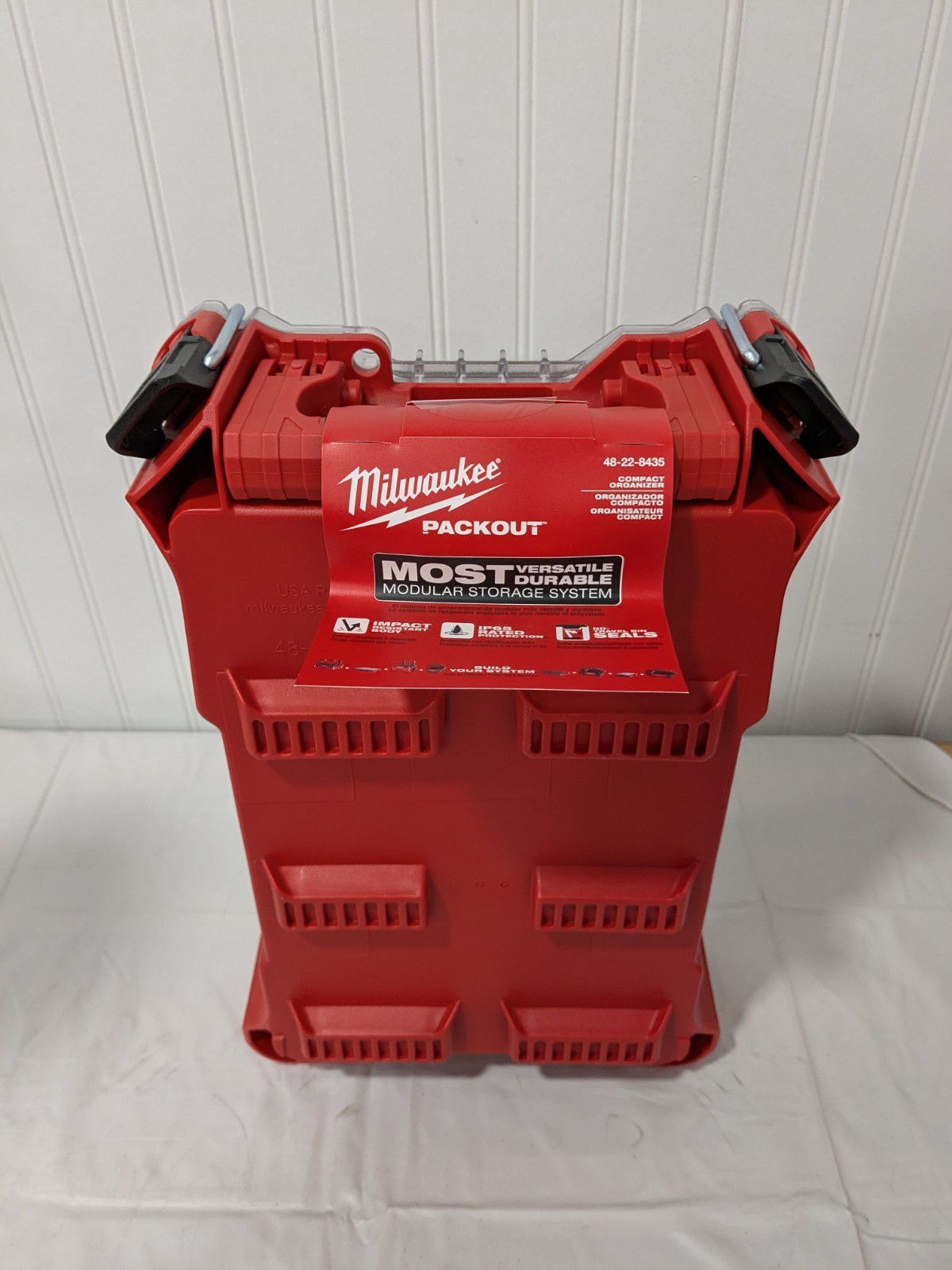 Milwaukee PACKOUT 5 Compartments Small Parts Organizer Heavy Duty 48-22-8435