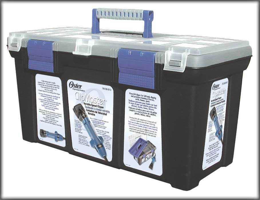 OSTER CLIPMASTER VARIABLE SPEED CLIPPING MACHINE SET-2 BLADES,CASE-Sheep,Cattle