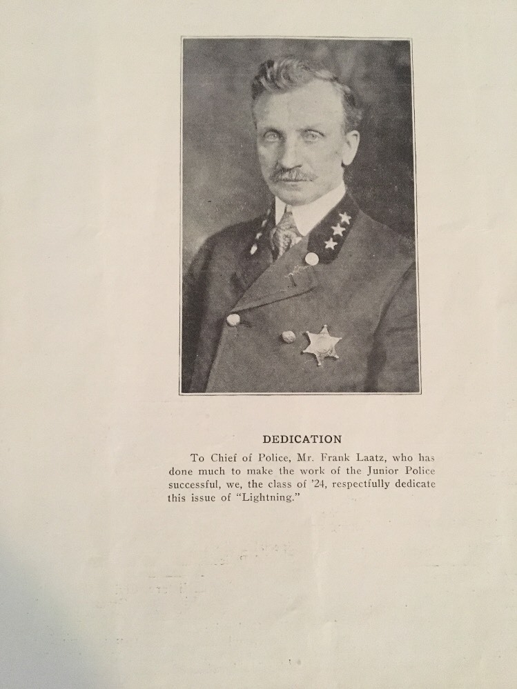 LINCOLN HIGH SCHOOL RIVER FOREST ILLINOIS 1924 GRADUATION PROGRAM