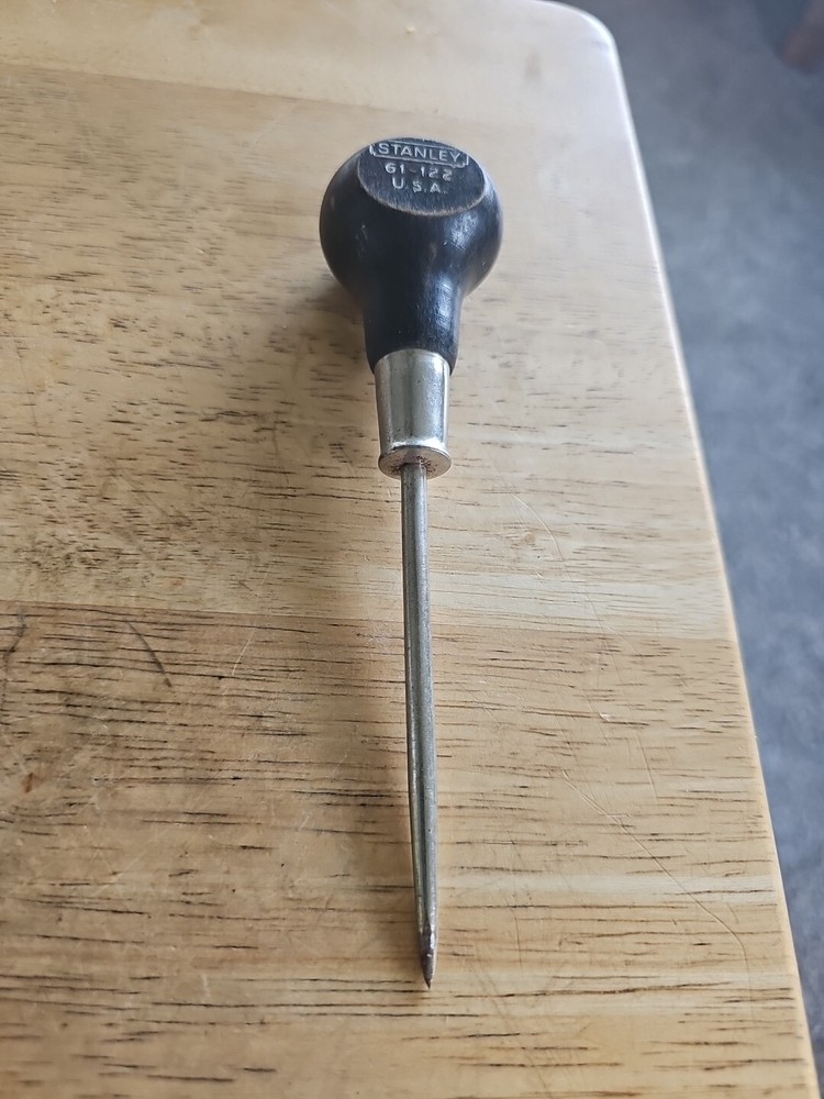 Stanley 61-122 Scratch Awl 6" USA