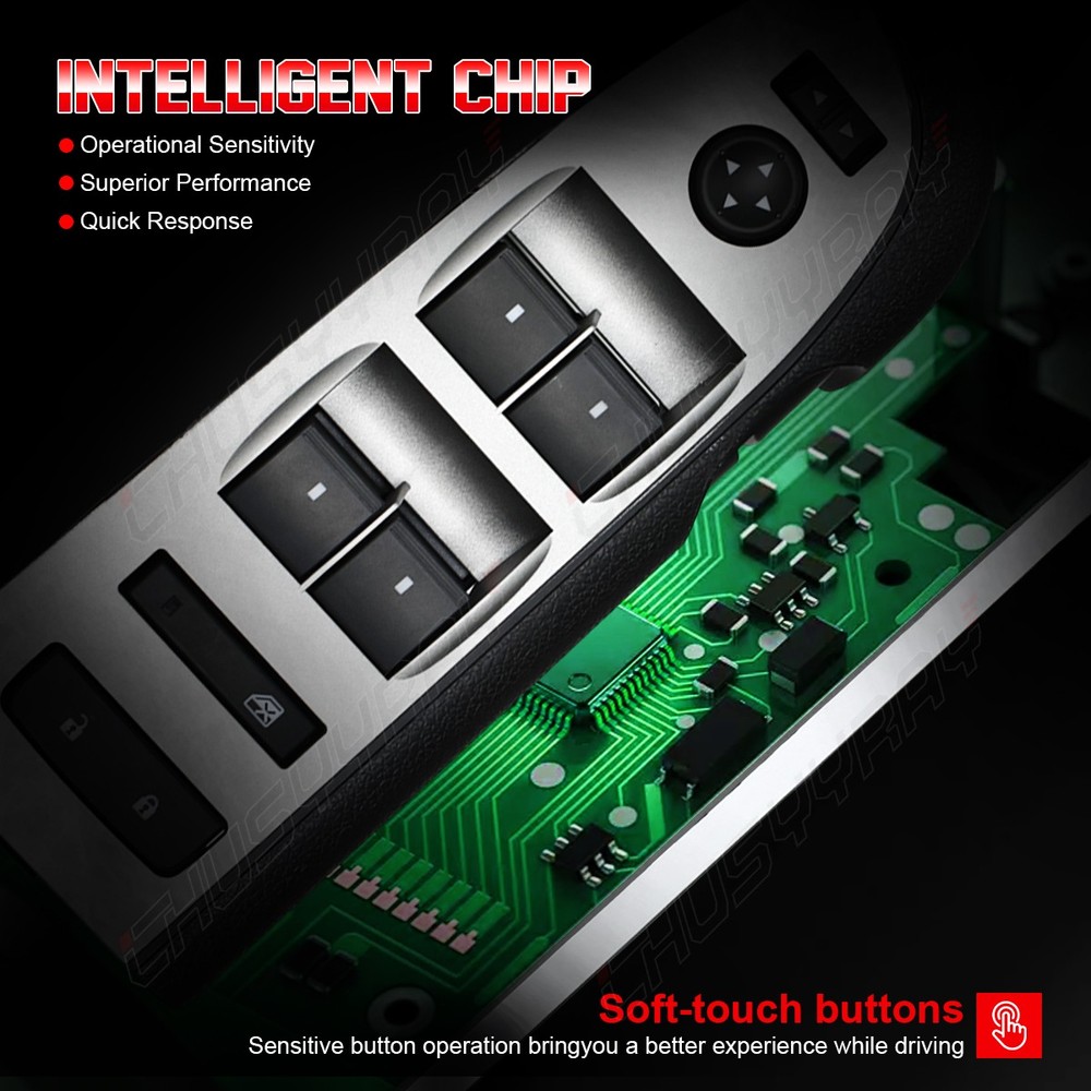 Window Side Door Control Switch Panel For GMC Sierra 2500 HD 2010-2014 A+