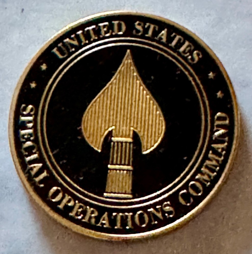 United States Army Special Operations Units Command Challenge Coin Set