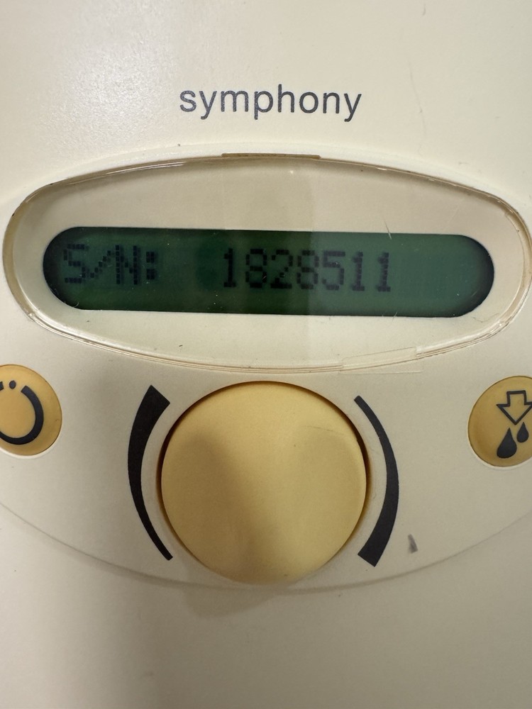Medela Symphony Rechargeable Double Electric Breast Pump 406 Hours Error 0