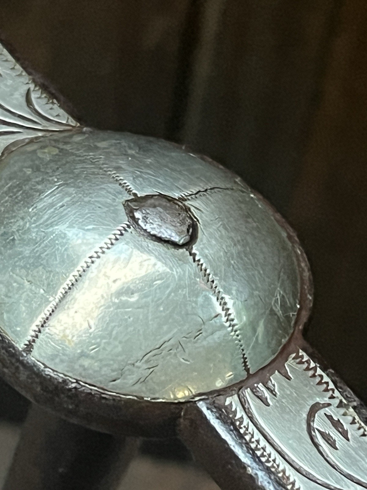 Las Cruces bit by Jose Tapia (1831-1902) of Los Angeles, California