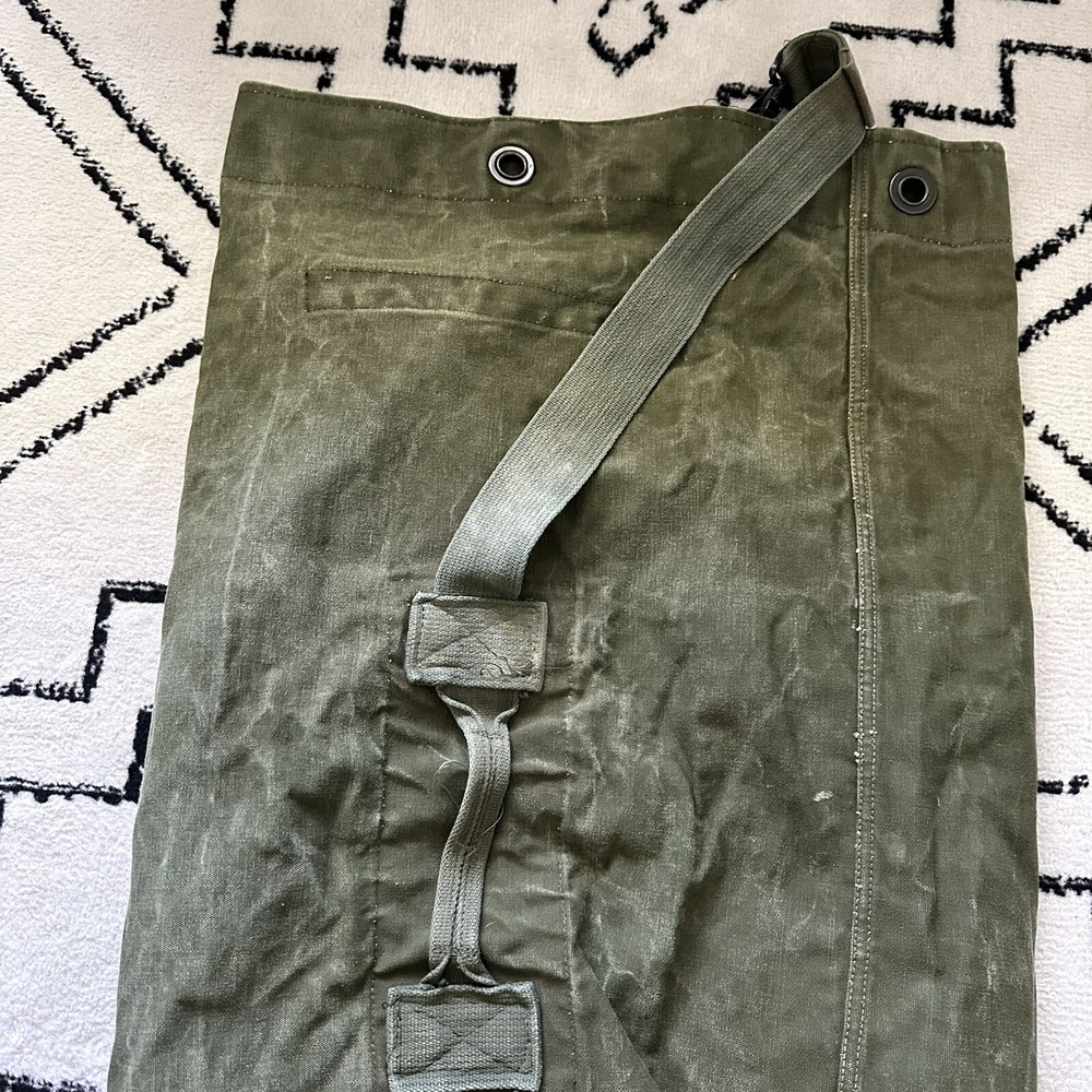 Vintage Military Duffle Bag