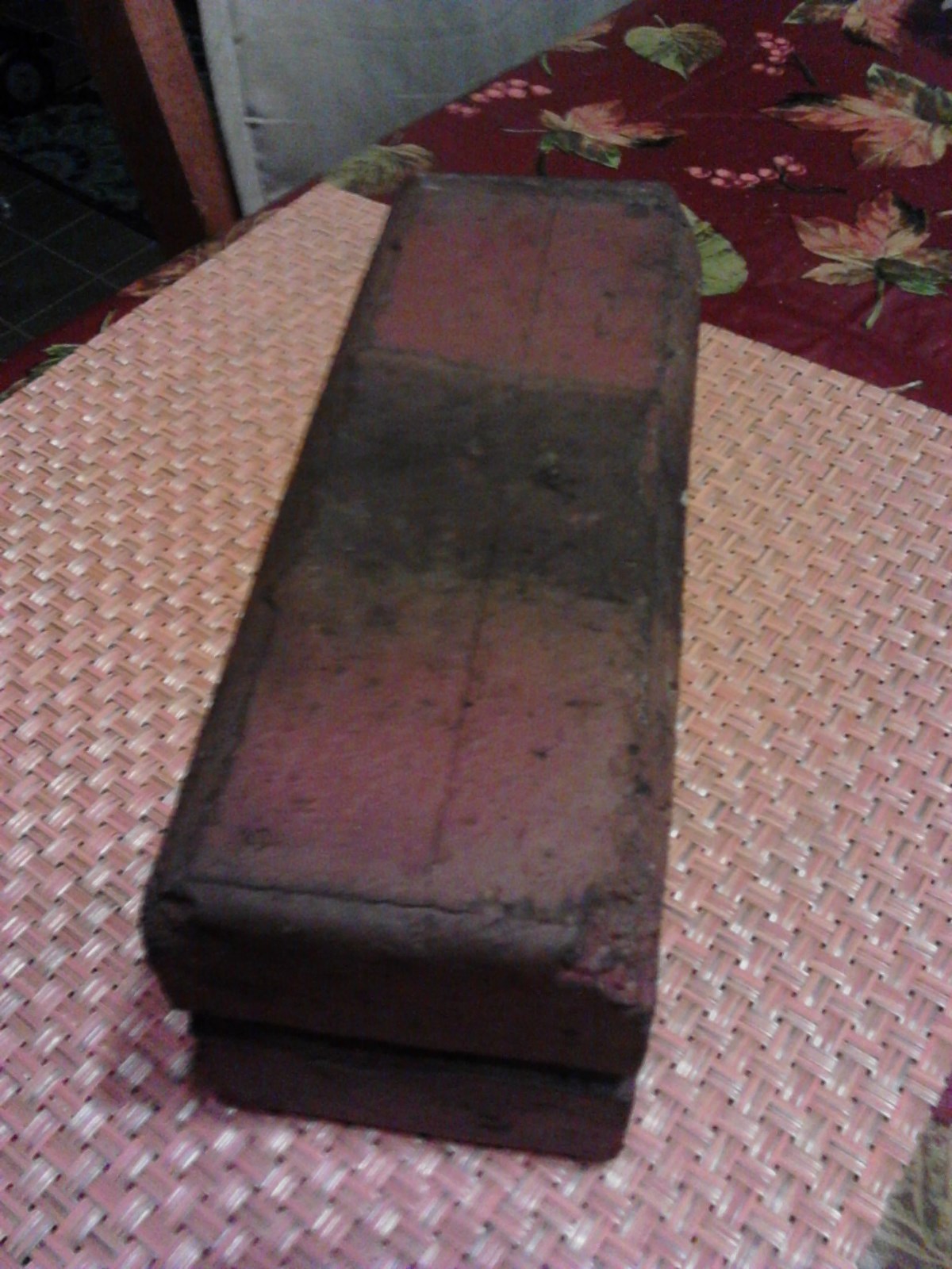 Antique Paving Paver Street Brick, Townsend Block ZO With 1906 Date Of Laydown.