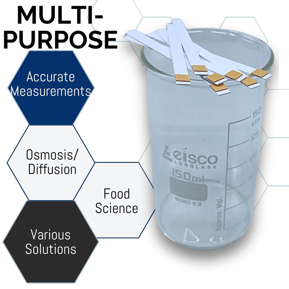 Eisco Labs - Scientific Glucose Test Strips - Educational Glucose Test Strips...