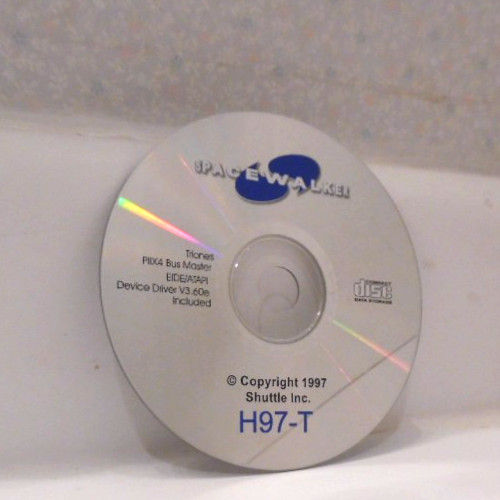 1997 Spacewalker H97-T Device Driver CD - Shuttle, Inc.