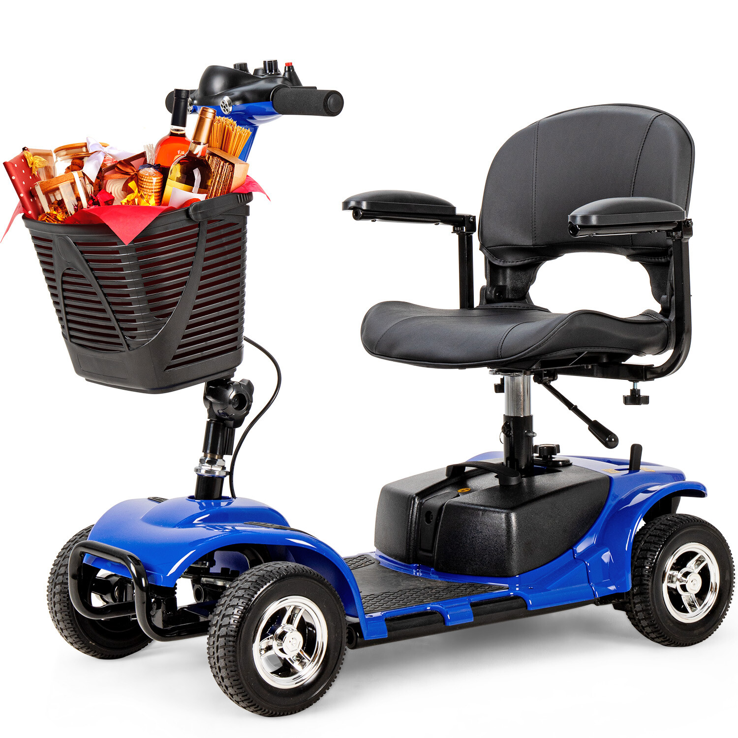 Used 4 Wheels Mobility Scooter Heavy Duty Electric Wheelchair for All Terrain