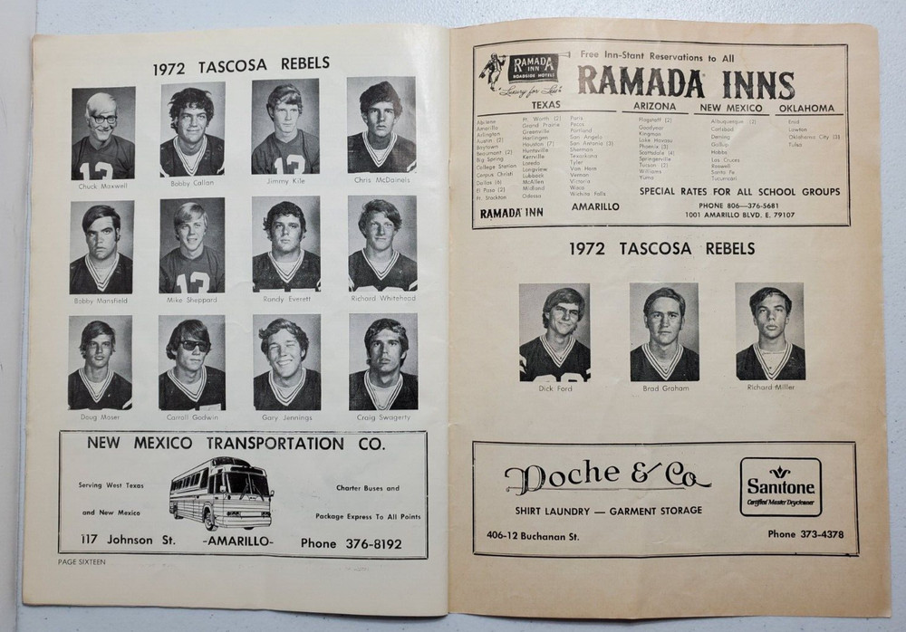 1982-1983 Running' Buffs WTSU Basketball Program