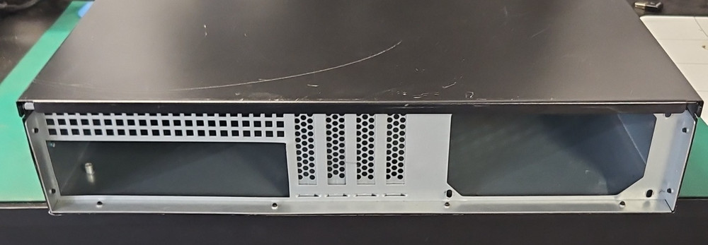 Generic Black 2U Rackmount ATX Micro ATX ITX Server Case Computer Chassis w/Fans