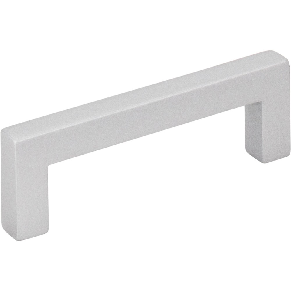 Elements 625-3MS 3" C-C Matte Silver Square Stanton Cabinet Bar Pull