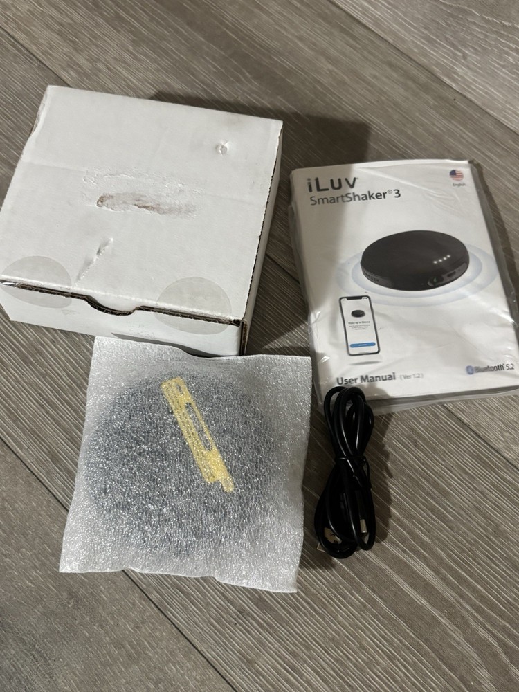 iLuv Smartshaker 3, Vibration Bed Shaker Alarm, Bluetooth, Dexcom, Apple/Android