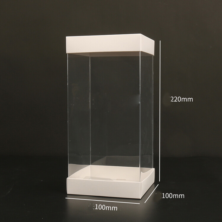 2/10pcs Wedding Party Favour Clear PVC Box Bomboniere Doll Gift Display Boxes