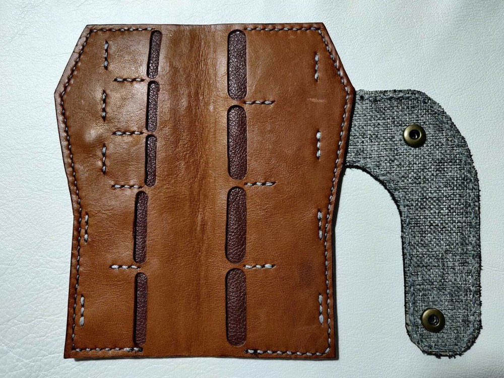 Genuine Leather Memory Card Holder