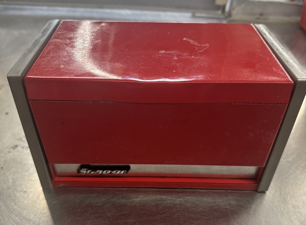 Snap-On Mini Red Tool Box Micro Top Chest