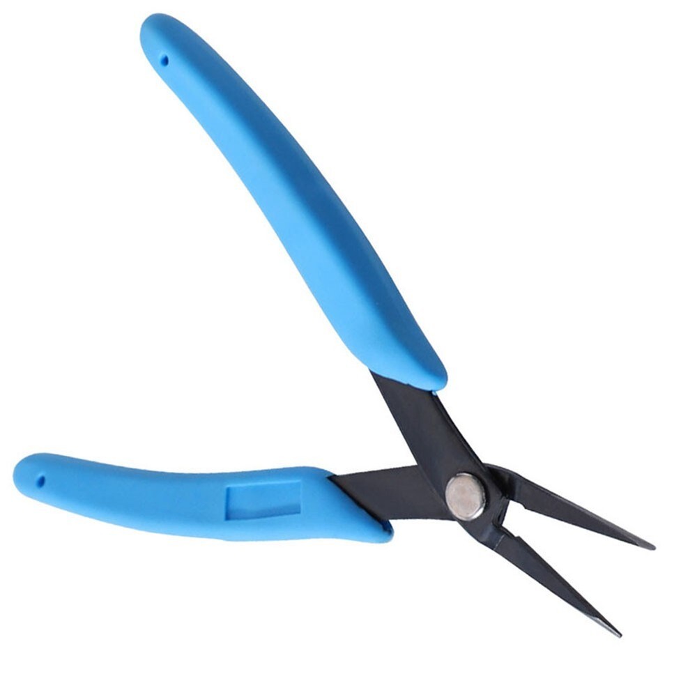 Compact Blue and Black Jewelry Making Plier Efficient and Rust Resistant