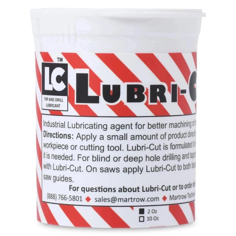 Lubricut 2.5 oz Cutting Lubricant – Beeswax Paste for Drill Bits & Tapping