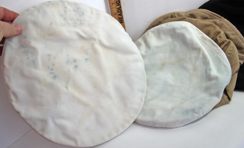 VNTG WWII USN Navy Officer Cap Covers Dog Tag Gloves Socks