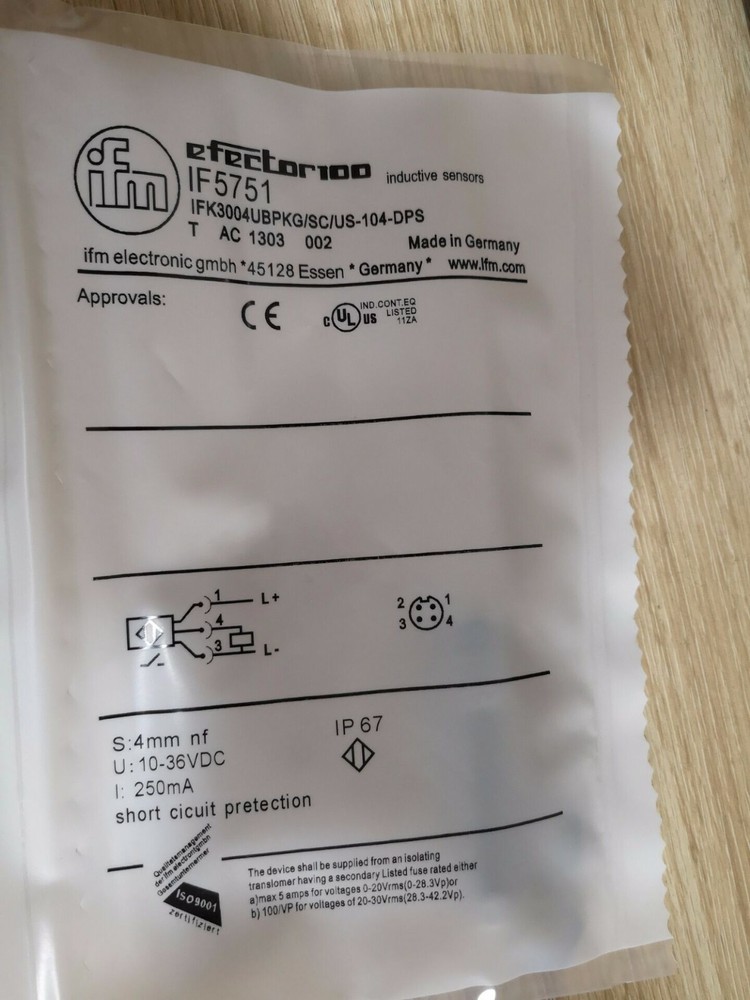 New IFM IF5751 Sensor