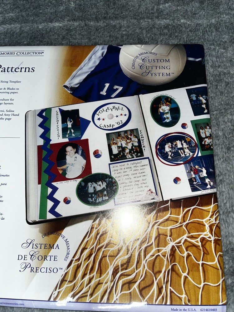 CREATIVE MEMORIES OVAL PATTERNS CUSTOM CUTTING SYSTEM MAKES NEW