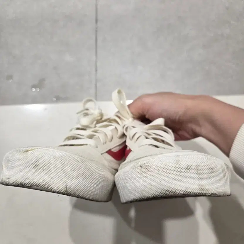 Vans Old Skool White Red 280 Official