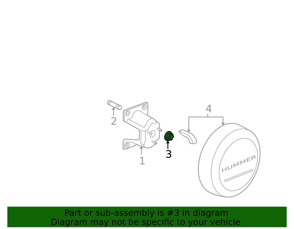 Genuine GM Multi-Purpose Nut 11516754