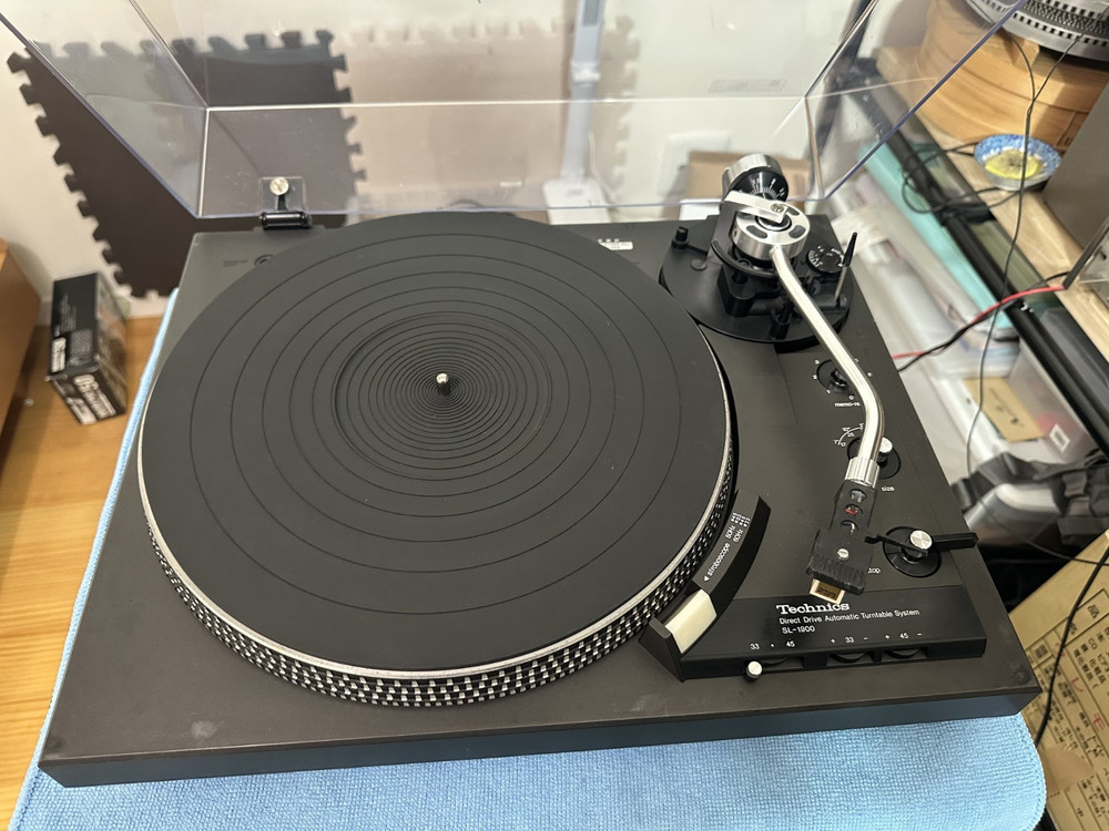 Technics SL-1900 Direct Drive Automatic Turntable working Tested From Japan