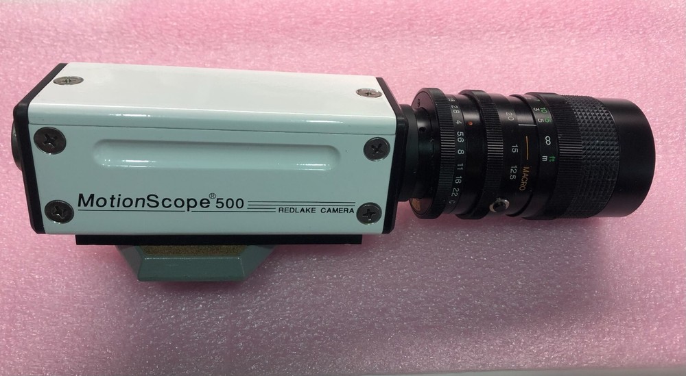 HIGH SPEED DIGITAL VIDEO CAMERA, REDLAKE CAMERA MOTION SCOPE.