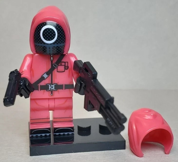 Custom Printed MOC Squid Games Minifigs 8 Pack