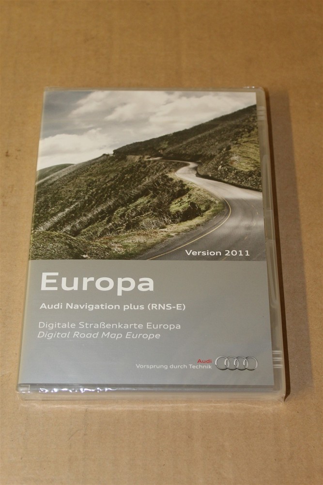 Audi RNS-E DVD 2011 data packj (2 discs) 8P0060883AT New genuine Audi part